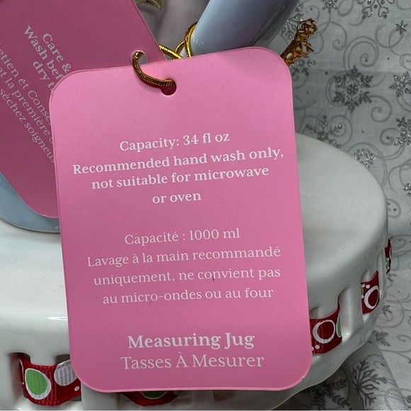 Bakeshop Master Class Christmas Nutcracker Pastel Ceramic Measuring Jug - - Picture 7 of 13